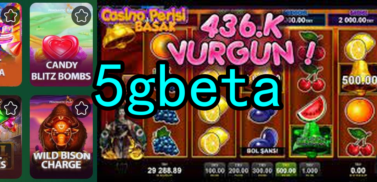 Slots Online 5gbeta.Com - Diversão e Ganhos a Cada Giro